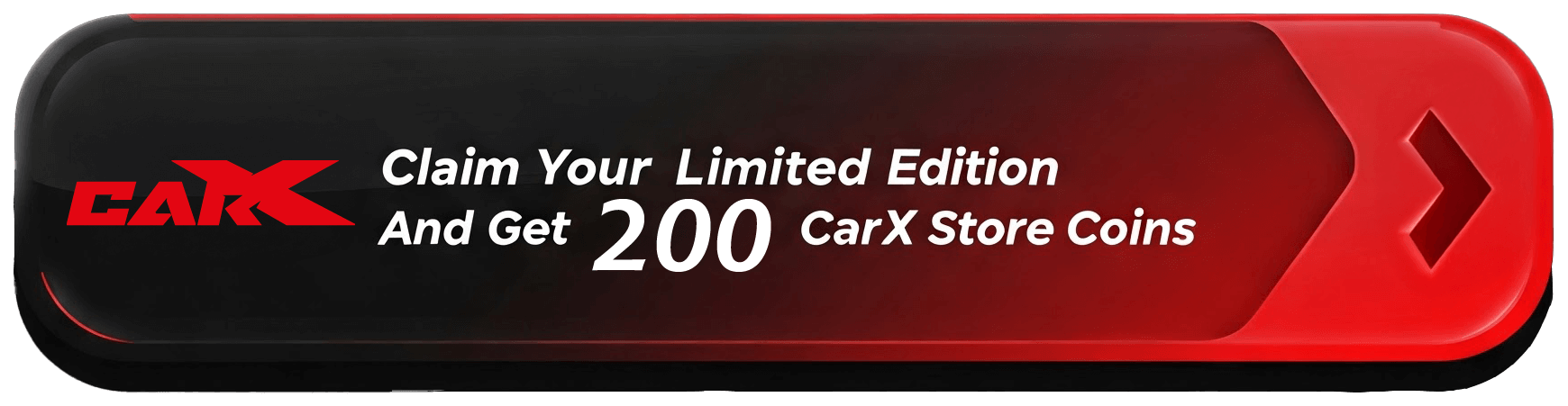 Claim 200 CarX Store Coins