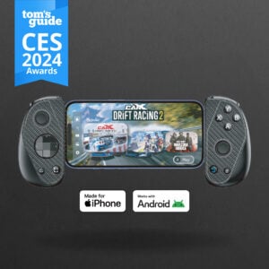 Serafim S3 is an MFI-certified game controller. The product has been crowned with a Tom's Guide CES 2024 Award.