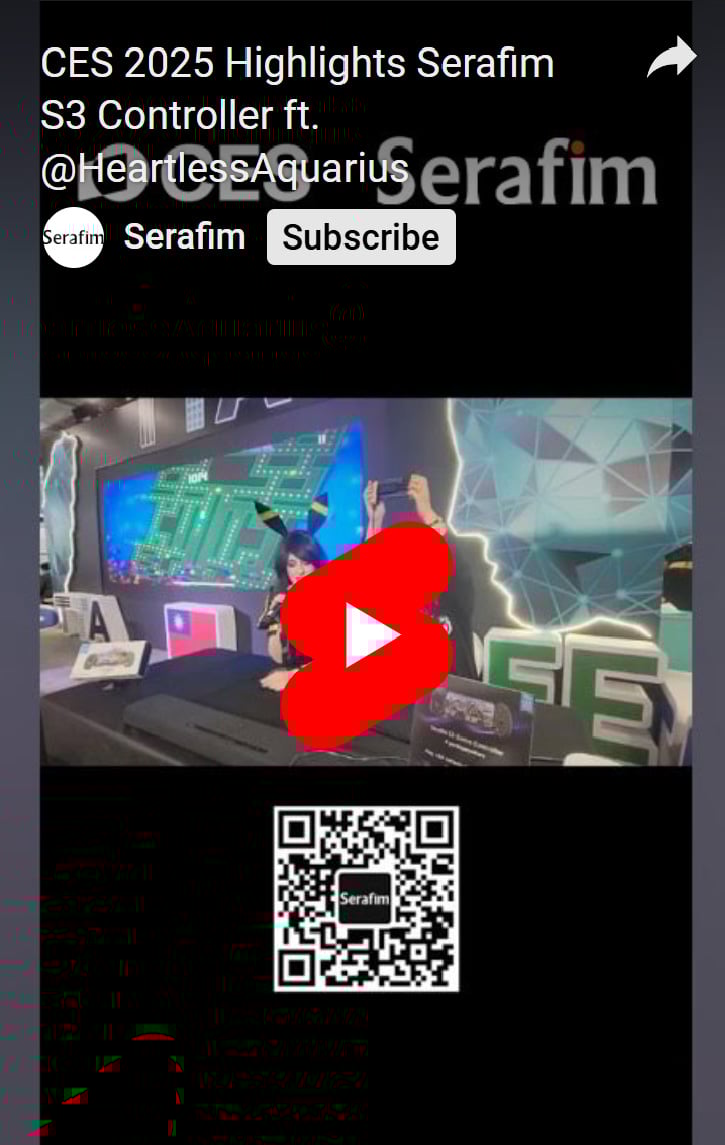 CES 2025 Highlights – Serafim S3 Controller Featuring HeartlessAquarius