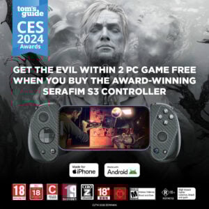 Serafim S3 Cloud Gaming Controller and The Evil Within 2 Steam Key